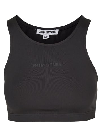 9N1M SENSE Cropped T-Shirts in black