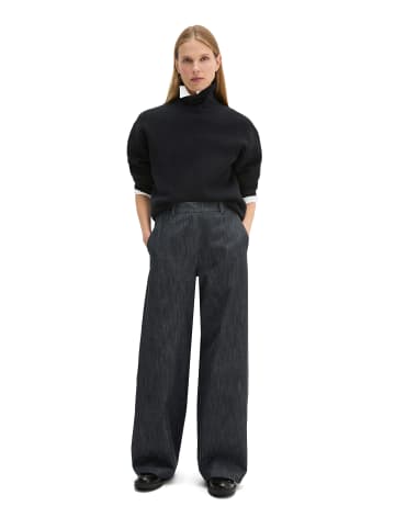 Marc O'Polo Wide Leg Pants in Dark Blue
