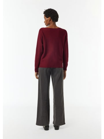 comma Strickpullover in 3871_bordeaux