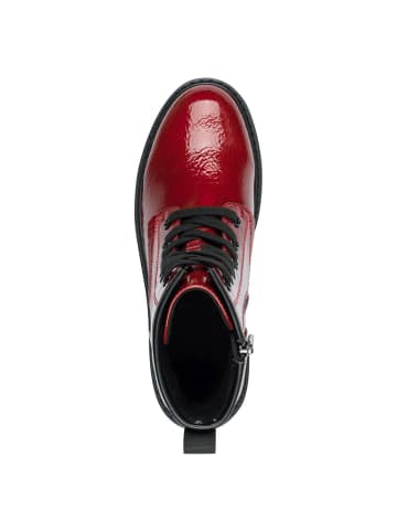 Marco Tozzi Stiefelette in DK.RED PAT.