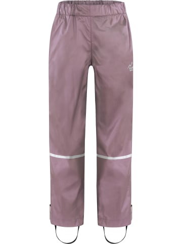 Normani Outdoor Sports Kinder Regenhose Thurlow in Lila/Rosa