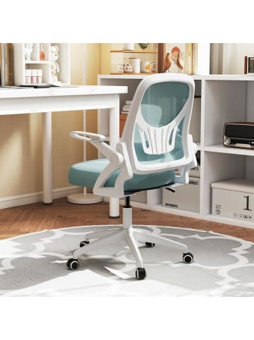 COSTWAY Bürostuhl in Blau