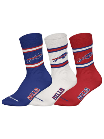 NFL Socken 6er Pack in Buffalo Bills/Weiß