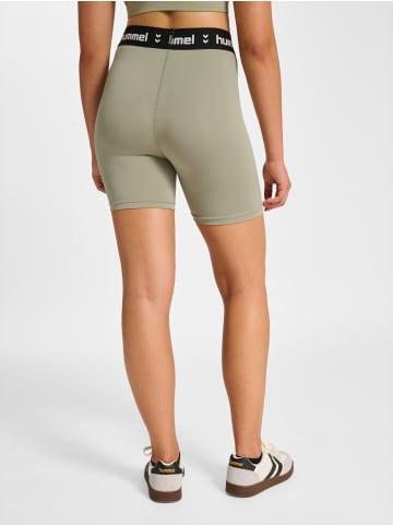 Hummel Tight Kurze Hose Hmlpulse Damen in SEAGRASS