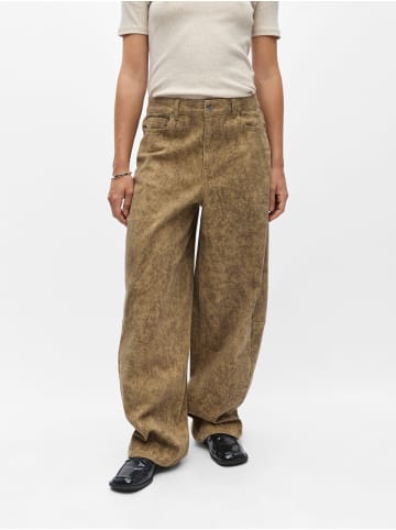 Object Wide Leg Jeans in Desert Taupe1