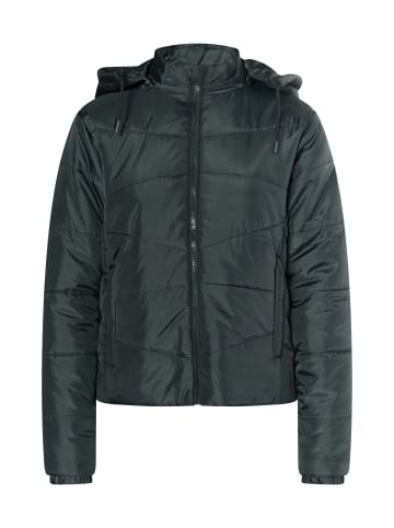 myMo Damen Leicht Wattierte Jacke in Holzkohle
