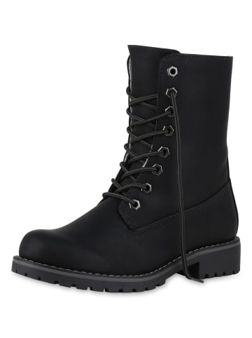 VAN HILL Schnürstiefeletten Scarlett in Schwarz