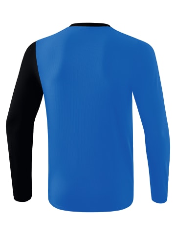 erima 5-C Longsleeve in new royal/schwarz/weiss