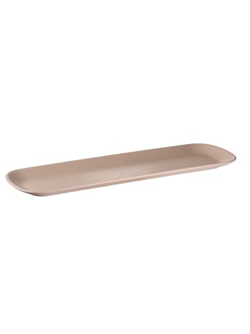 APS Tablett in sand, GN 2/4, 53 x 16,2 cm, H: 2,5 cm, Melamin