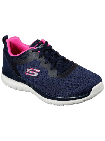 Skechers Freizeitschuh Bountiful in blau/pink in blau/pink