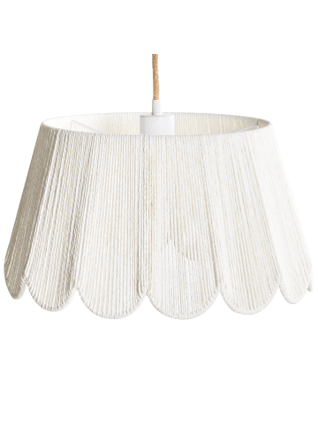 Beliani Pendelleuchten SEBAKWE in Beige - (W) 40 x (H) 178 x (L) 40 cm