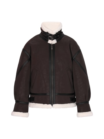 DreiMaster Damen Jacke in Dunkelbraun