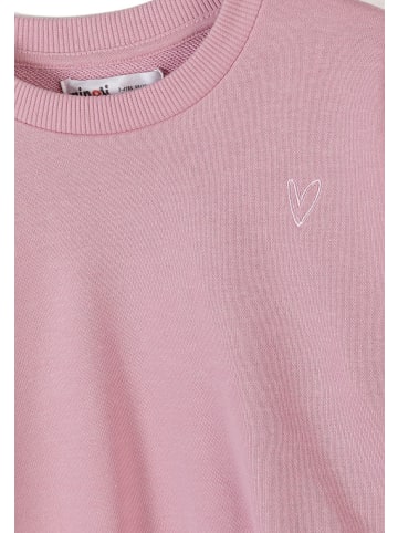 Minoti 2-tlg Langarmshirt & Hose NOSFLEECE102 in pink