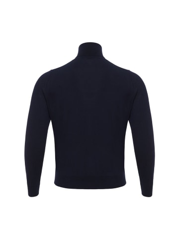 Colombo Blau Kaschmir Rollkragenpullover
