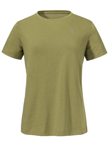 Schöffel T-Shirt "T Shirt Hohberg L" in solid olive