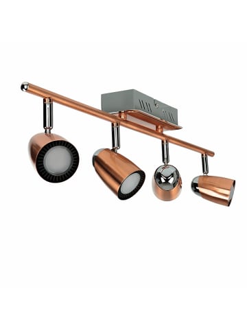 Licht-Erlebnisse Spot Strahler EEK G (B)8 x (L)64.5 x (H)16.5 cm in Kupfer