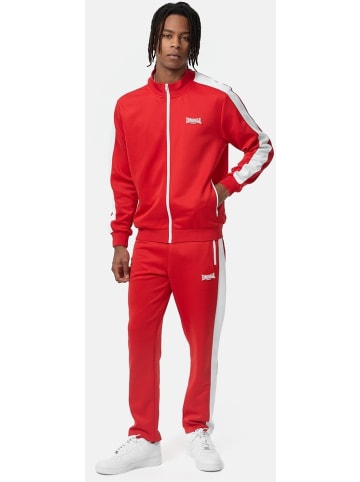 Lonsdale Trainingsanzug "Manhay" in Rot