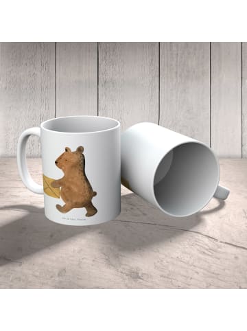 Mr. & Mrs. Panda Kindertasse Bär Zuhause ohne Spruch in Weiß