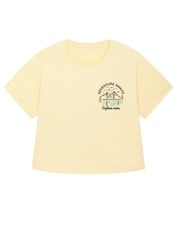 wat? Apparel T-Shirt Adventure awaits in Butter