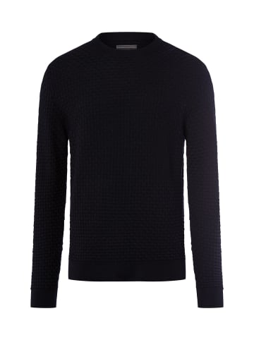 Finshley & Harding Strickpullover in marine - 0001