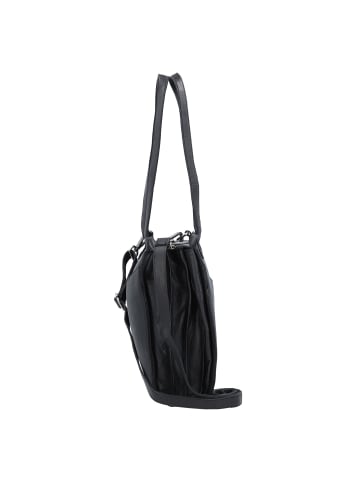 Cowboysbag Cow Crust Elston Schultertasche Leder 34 cm black