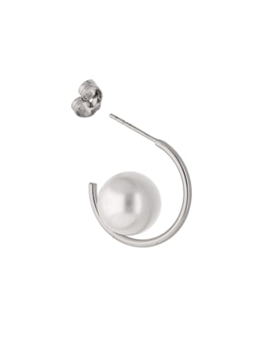 usha WHITE LABEL Women Earrings in Silver White
