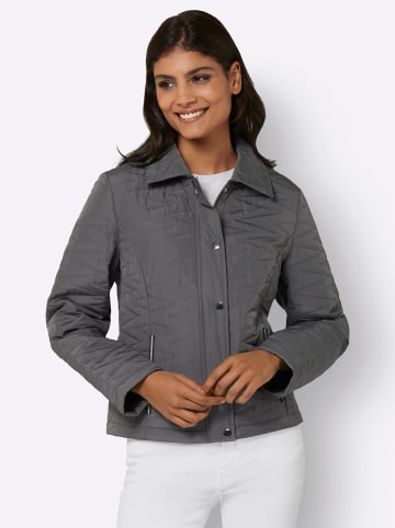 Sieh an! Steppjacke in anthrazit