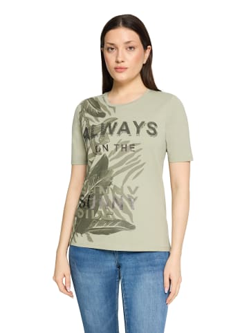 Betty Barclay Basic Shirt mit Aufdruck in Patch Khaki/Khaki