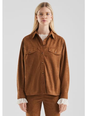 QS Bluse in 0009_cognac