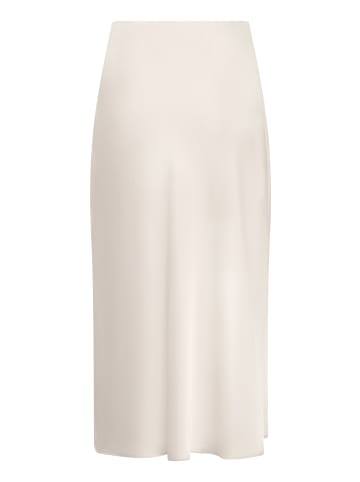 Betty Barclay Maxirock unifarben in Grau Beige