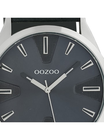 Oozoo Armbanduhr Oozoo Timepieces blau extra groß (ca. 46mm)