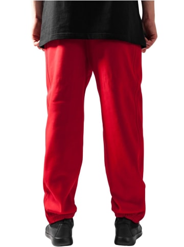 Urban Classics Jogginghose SWEATPANTS regular/straight in Rot