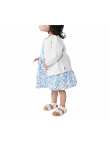 PETIT BATEAU Strickjacke für Mädchen in weiß