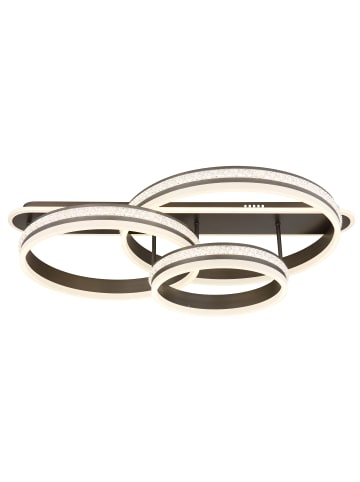 Globo lighting Deckenleuchte "GROUNI" in bronze