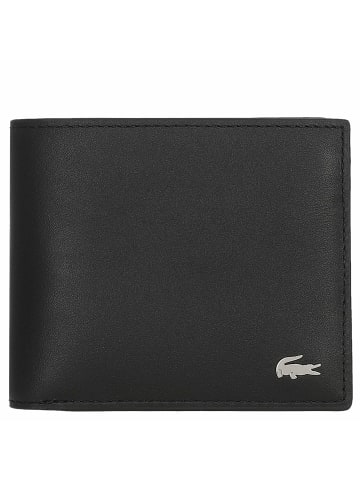 Lacoste FG - Geldbörse M 3cc 10.5 cm RFID und Schlüsselanhänger in black kr cornsilk