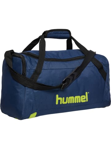 Hummel Hummel Sporttasche Core Sports Multisport Unisex Erwachsene in DARK DENIM/LIME PUNCH