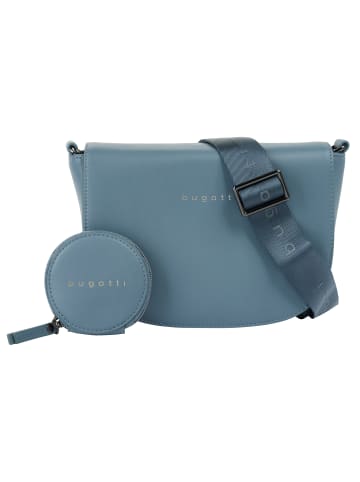 Bugatti Umhängetasche ALMATA Kunstfaser in blau