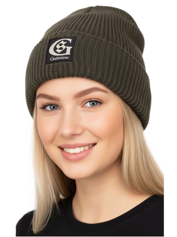 Gipfelstürmer Mütze 429001-0771 in dunkelgrün