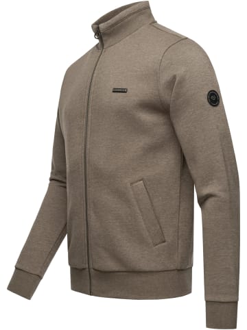 ragwear Sweatjacke Trayne in Mocca