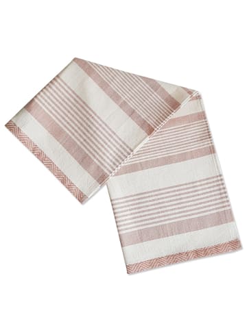 Framsohn 6er Set: Geschirrtuch Modern Kitchen Streifen in Rose - (L) 70 x (B) 50 cm
