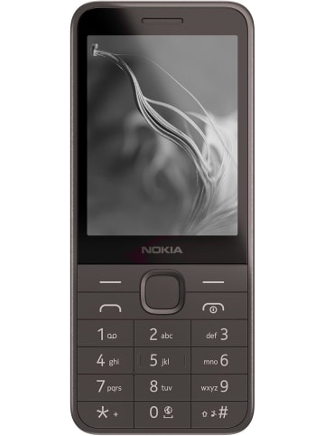Nokia 235 4G Feature-Phone bietet EIN 2,8 Zoll Display Dual-SIM schwarz