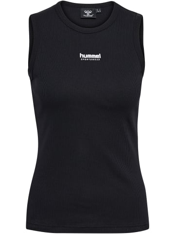 Hummel T-Shirt S/L Hmllgc Asly Rib Tank Top in BLACK