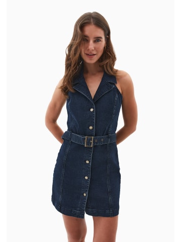 OXXO Jeanskleid BLUE BLACK DENIM