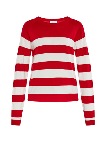 usha BLUE LABEL Damen Pullover in Rot Weiss