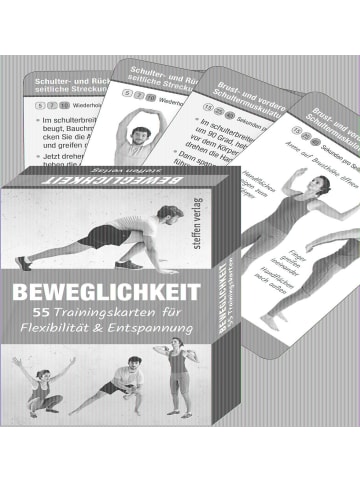 Steffen Klein Trainingskarten: Beweglichkeit | 55 Trainingskarten für Flexibilität &...