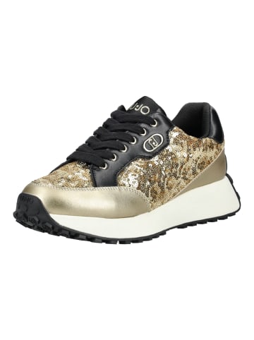 Liu Jo Sneaker in Schwarz/Gold