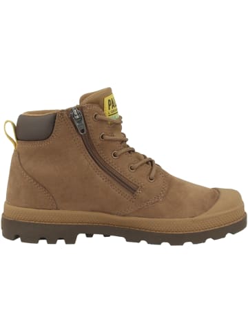 Palladium Schnürboots Pampa Hi Cuff WP OZ in braun