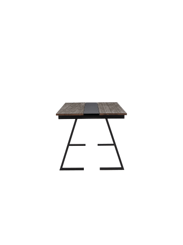 ebuy24 Esstisch Jakarta Schwarz 90 x 200 cm