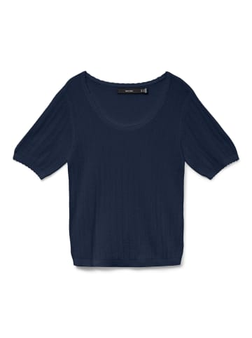 Vero Moda Strickpullover in Navy Blazer