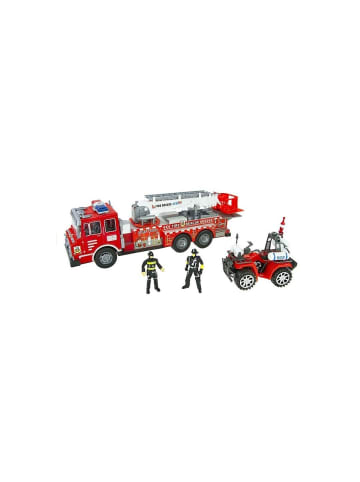 Wisam® Großes Set Feuerwehr Feuerwehrauto Figuren Quad Helm